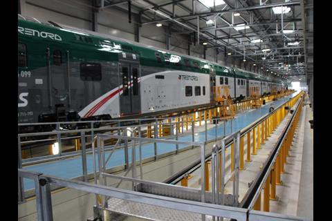 Hitachi has invested €70m in a new test facility at Pistoia.